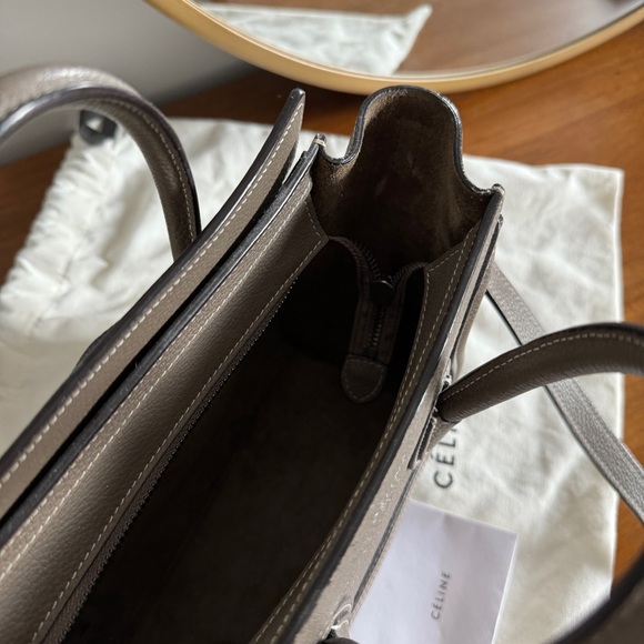 Celine NANO LUGGAGE BAG 
SOURIS crossbody bag - Picture 4 of 11